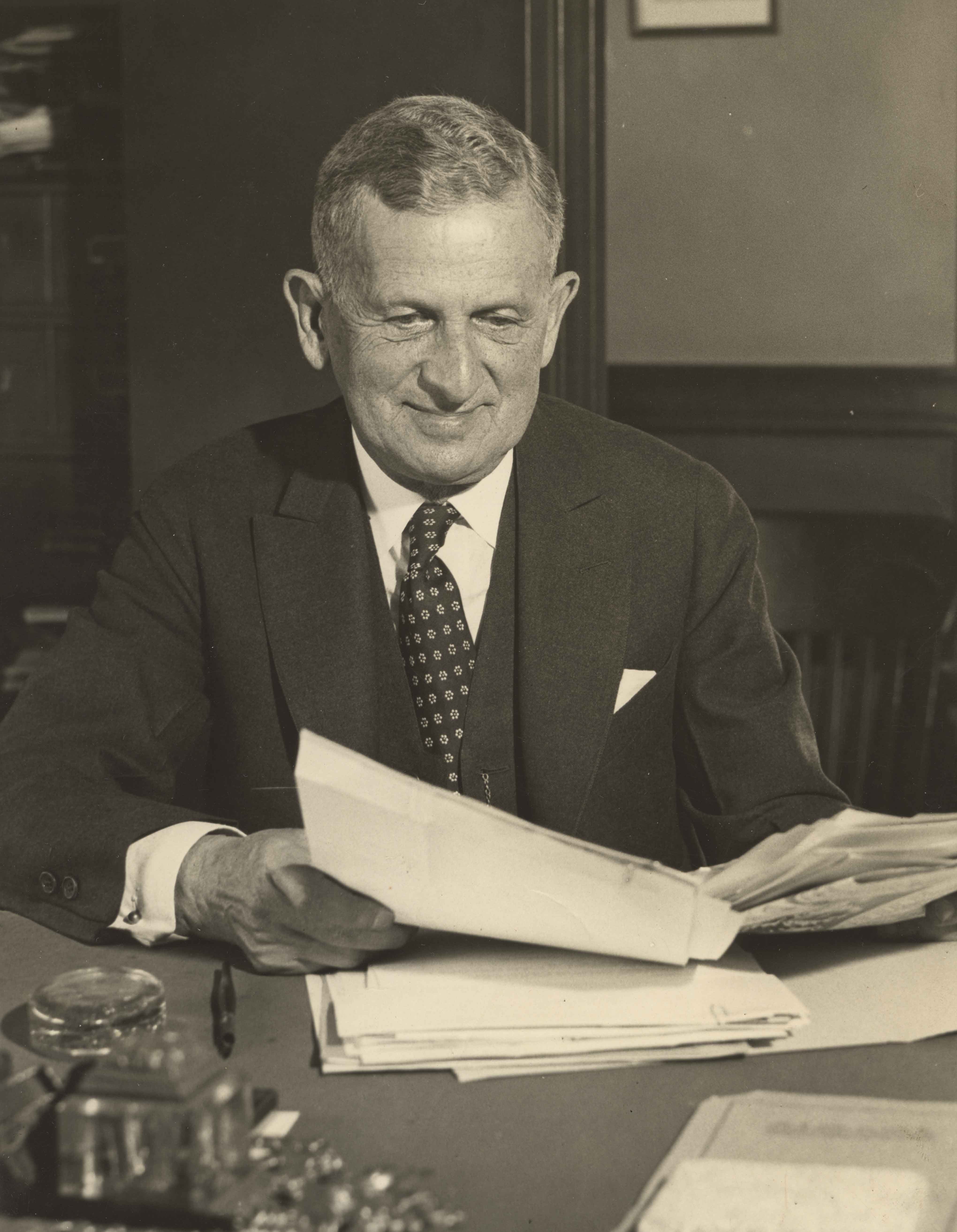 Barney Dreyfuss, older Rauh Jewish Archives